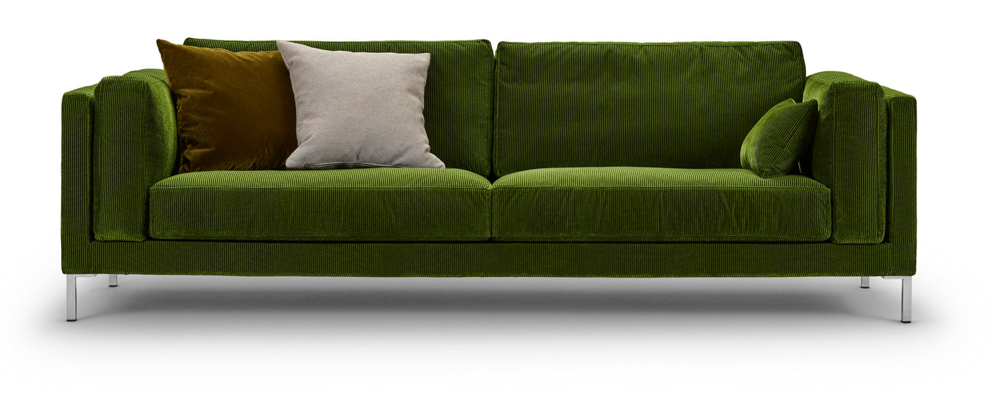 JUUL 301 Sofa - 220 x 93 CM - "Mainz" Washable Velvet Fabric - 20% Off