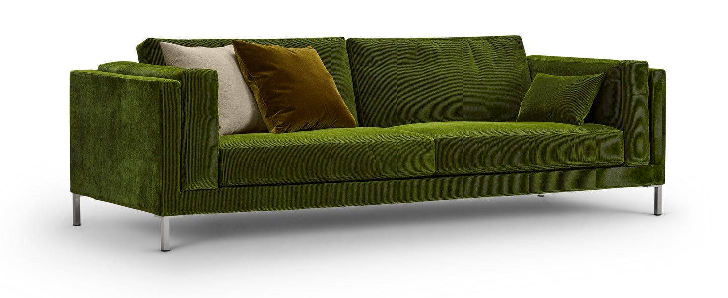 JUUL 301 Sofa - 220 x 93 CM - "Mainz" Washable Velvet Fabric - 20% Off
