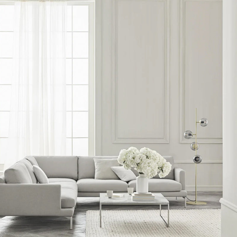 BOLIA Orb Floor Lamp - Matte Brass - CLEARANCE Forty Percent Discount