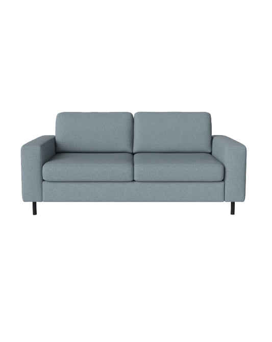 BOLIA Scandinavia 2 Seater 206cm Sofa - "Step Melange" Grey/Blue - CLEARANCE Sixty Percent Discount