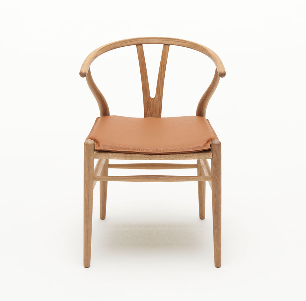 CARL HANSEN & SØNS - CH24 Wishbone Chair Leather Seat Cushion