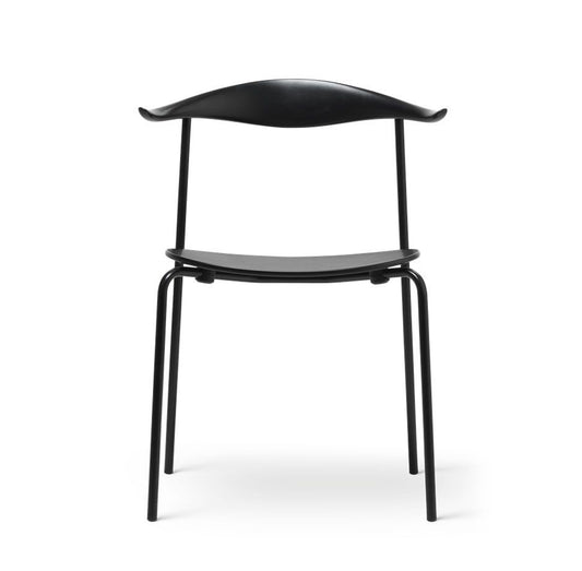 CARL HANSEN & SØNS - Set of 4 - CH88T Chair - Beech, Black - CLEARANCE Twenty Percent Discount