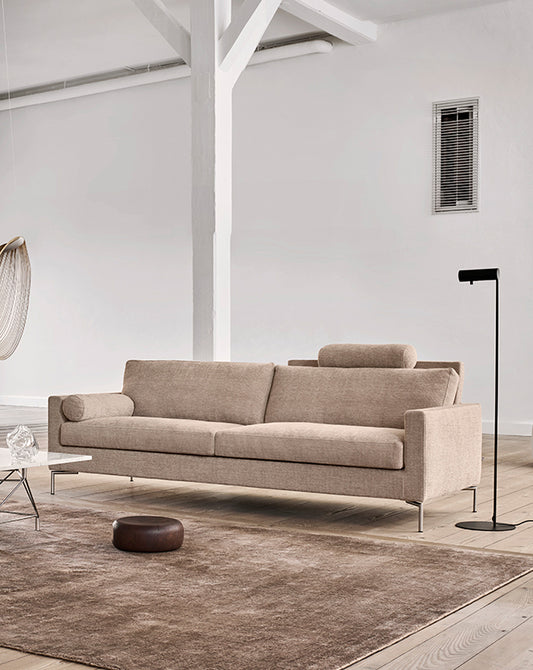 EILERSEN Lift Sofa - 210 x 90 CM - "Sand" Fabric  - Fifteen Percent Discount
