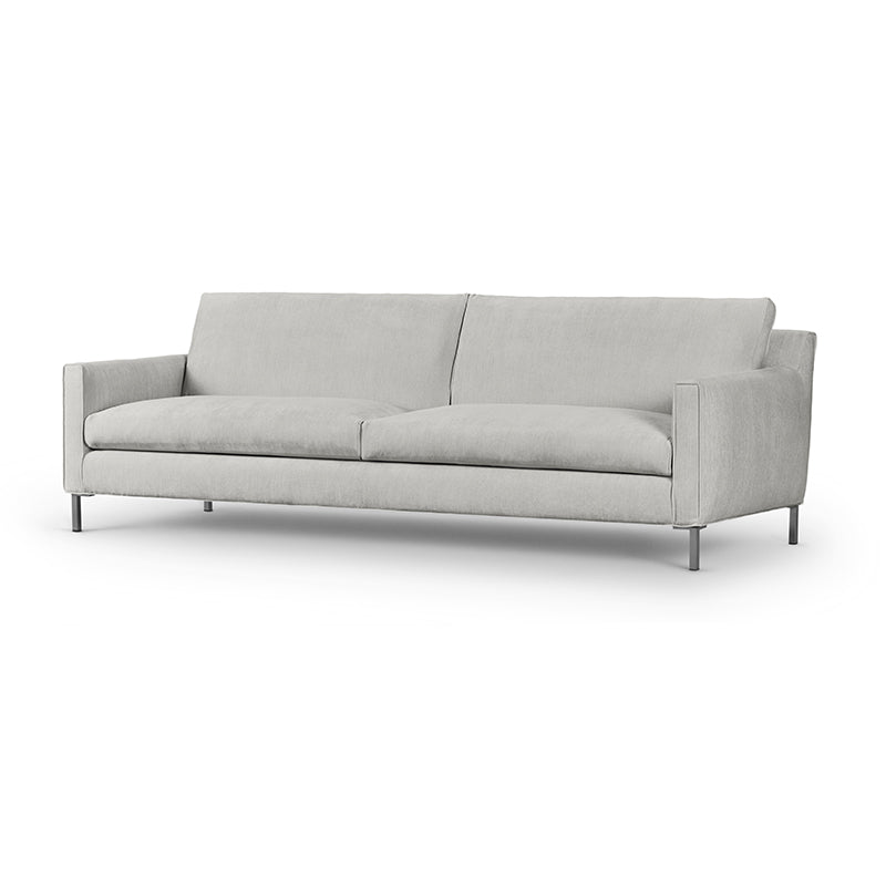 EILERSEN Streamline Sofa - 200 x 91 CM - "Sand" Fabric - Fifteen Percent Discount