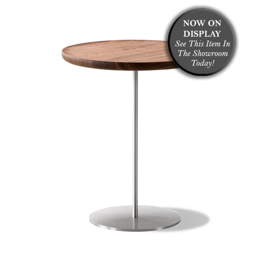 FREDERICIA Pal Side Table - Walnut Oiled Ø44x52cm - CLEARANCE Forty Percent Discount