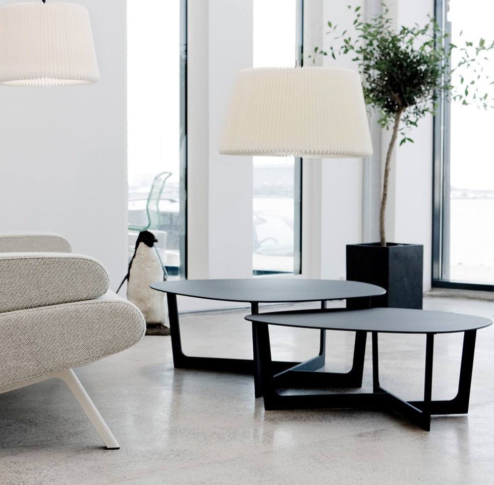 FREDERICIA Insula Table LARGE - Black Lacquered Aluminium - Fifteen Percent Discount