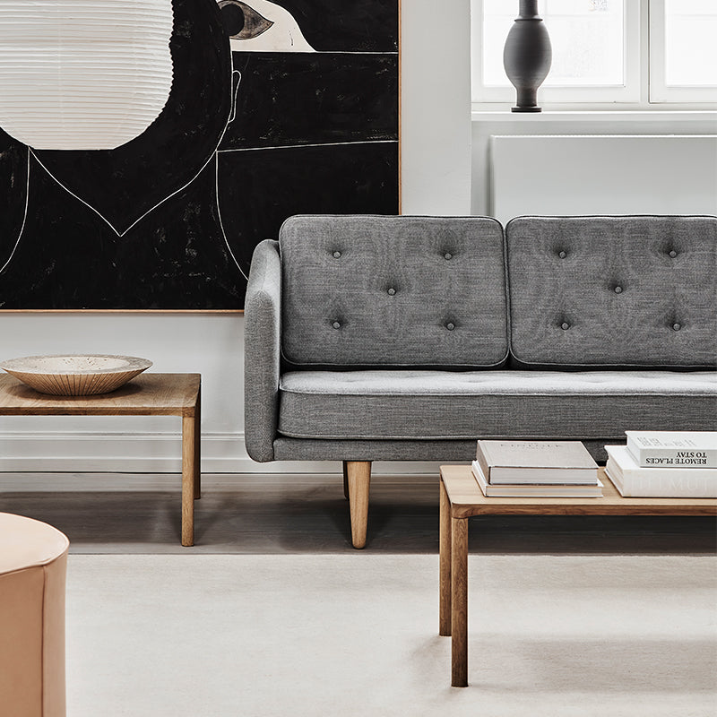 FREDERICIA - Mogensen No.1 Sofa - 206 x 86 - Steelcut Trio Fabric - Fifteen Percent Discount