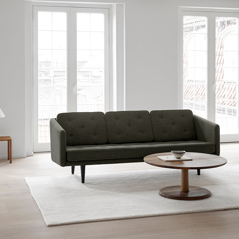 FREDERICIA - Mogensen No.1 Sofa - 206 x 86 - Steelcut Trio Fabric - Fifteen Percent Discount