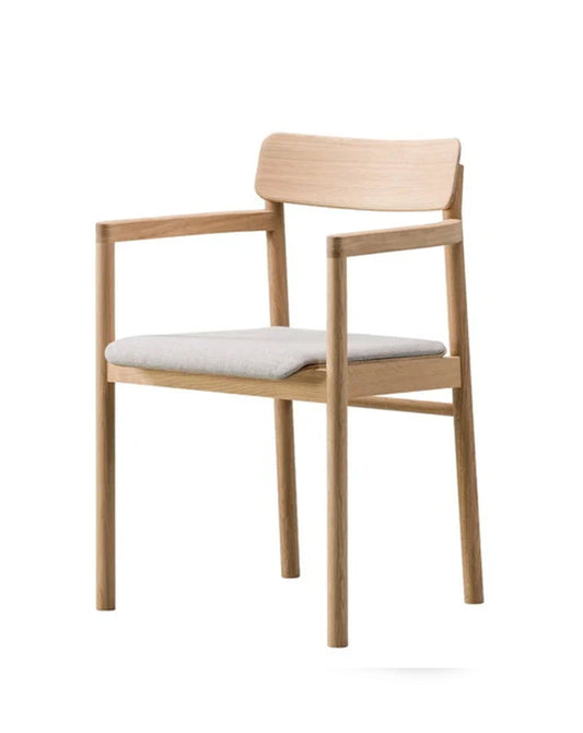 FREDERICIA - Set of 2 - Post Chair - Oak Light Oiled - CLEARANCE Fifty Percent Discount
