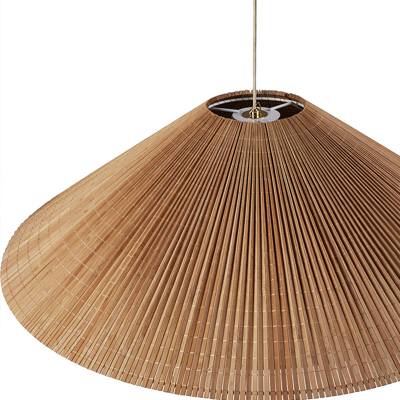 GUBI 1972 Pendant, Large - Bamboo Shade - Twenty Five Percent Discount