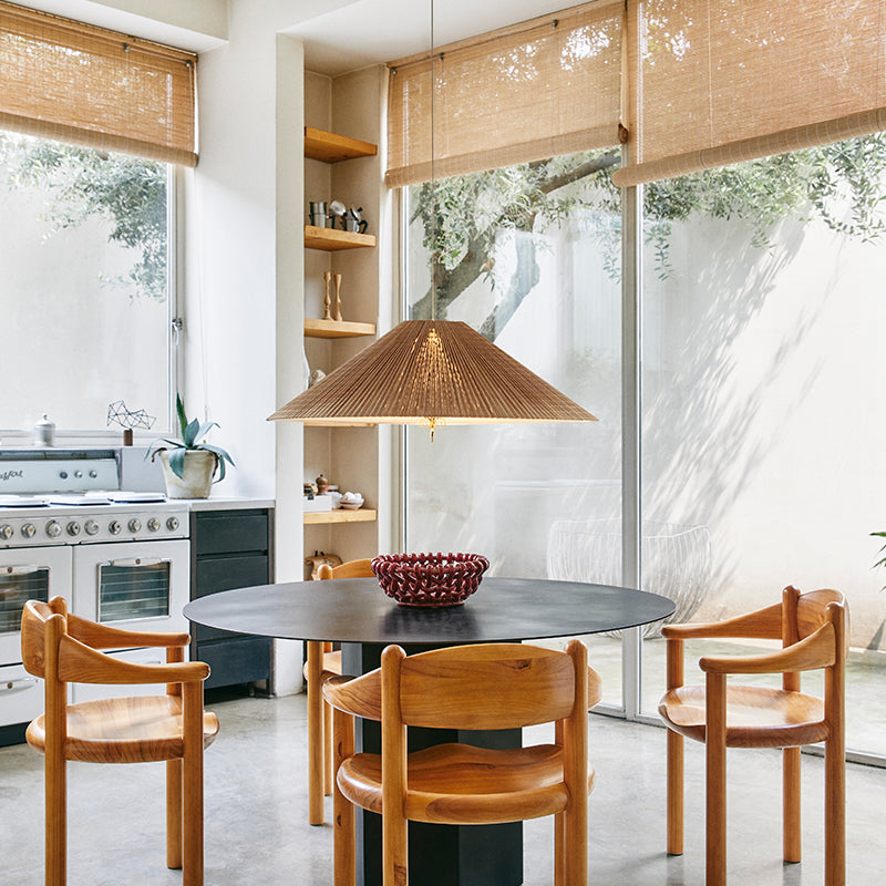 GUBI 1972 Pendant, Large - Bamboo Shade - Twenty Five Percent Discount