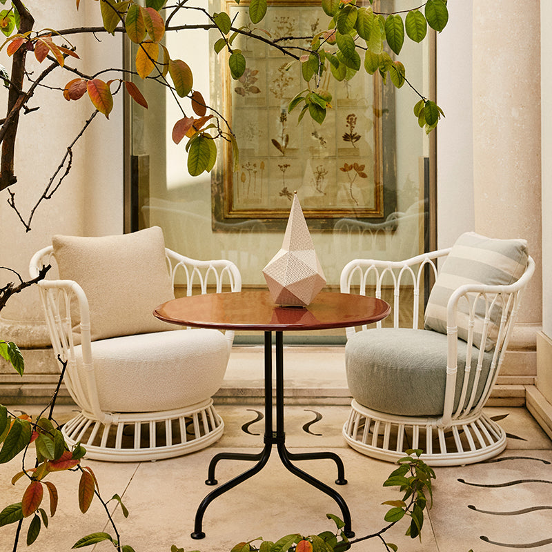 GUBI "Bagdad" Rechargeable Lamp - Cream White - Indoor & Outdoor Safe - Twenty Five Percent Discount