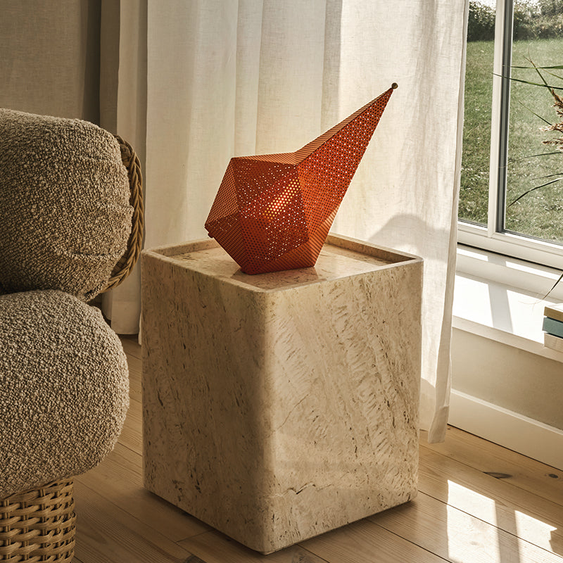 GUBI "Bagdad" Rechargeable Lamp - International Orange - Indoor & Outdoor Safe - Twenty Five Percent Discount