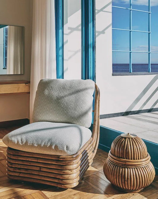 GUBI - Bohemian Lounge Chair & Ottoman SET - CLEARANCE Fifty Percent Discount