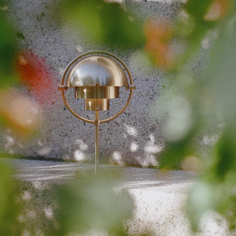 GUBI Multi Lite Rechargeable Lamp - Brass/Brass - Indoor & Outdoor Safe - Twenty Five Percent Discount