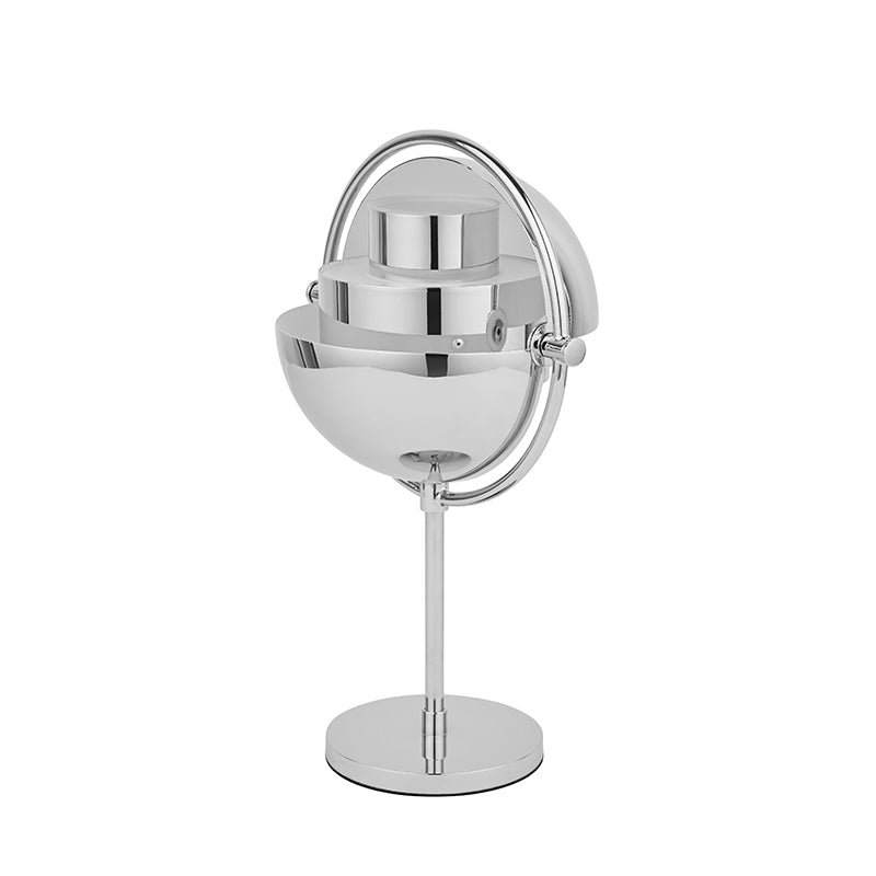 GUBI Multi Lite Rechargeable Lamp - Chrome/Chrome - Indoor & Outdoor Safe - Twenty Five Percent Discount