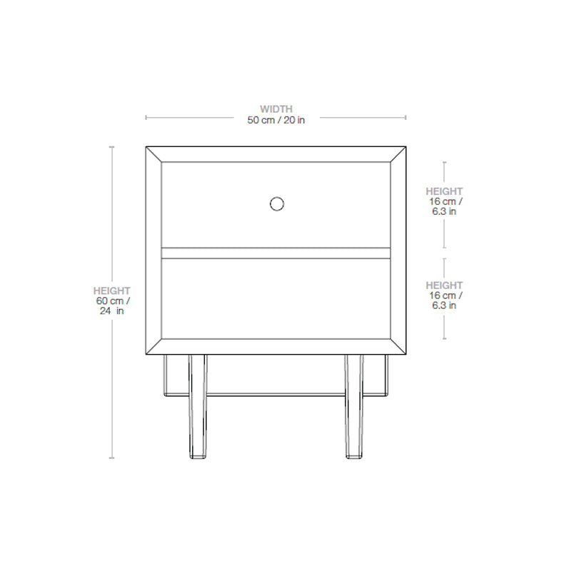 GUBI Private Side Table - Oak - 20% Off