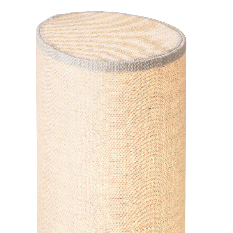 GUBI Unbound Floor Lamp - Canvas Shade & Marble Base H120cm - 25% Off