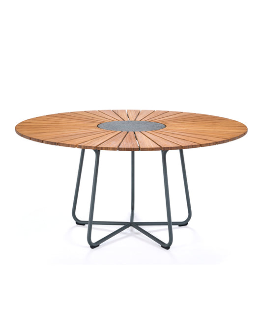HOUE Circle Dining Table - Bamboo - 150cm Diameter - Thirty Percent Discount