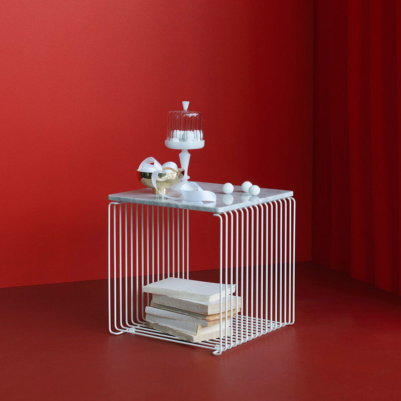 MONTANA Panton Wire Cube - White with Light Grey Top - CLEARANCE Fifteen Percent Discount