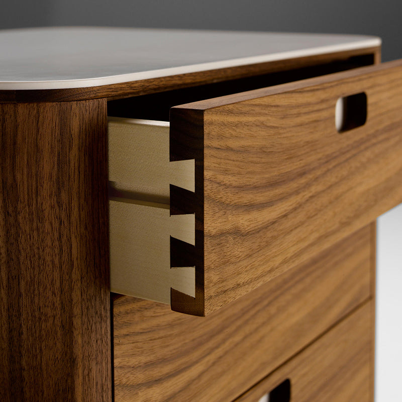 NAVER COLLECTION - AK2410 - Walnut - Oiled - Point Leg w/Brass Cap - Fifteen Percent Discount