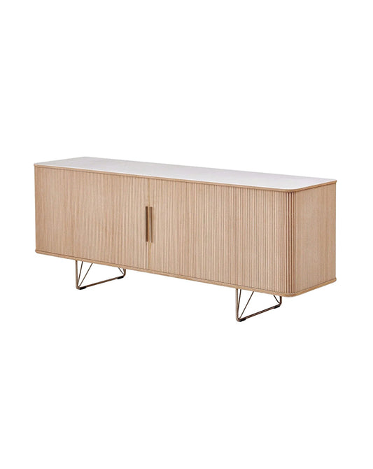 NAVER COLLECTION - AK2730 Sideboard - Oak White Oiled - CLEARANCE Thirty Percent Discount
