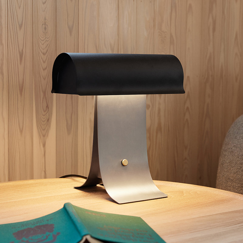 NORTHERN Archive Table Lamp Small 25cm - Black Steel - Twenty Five Percent Discount