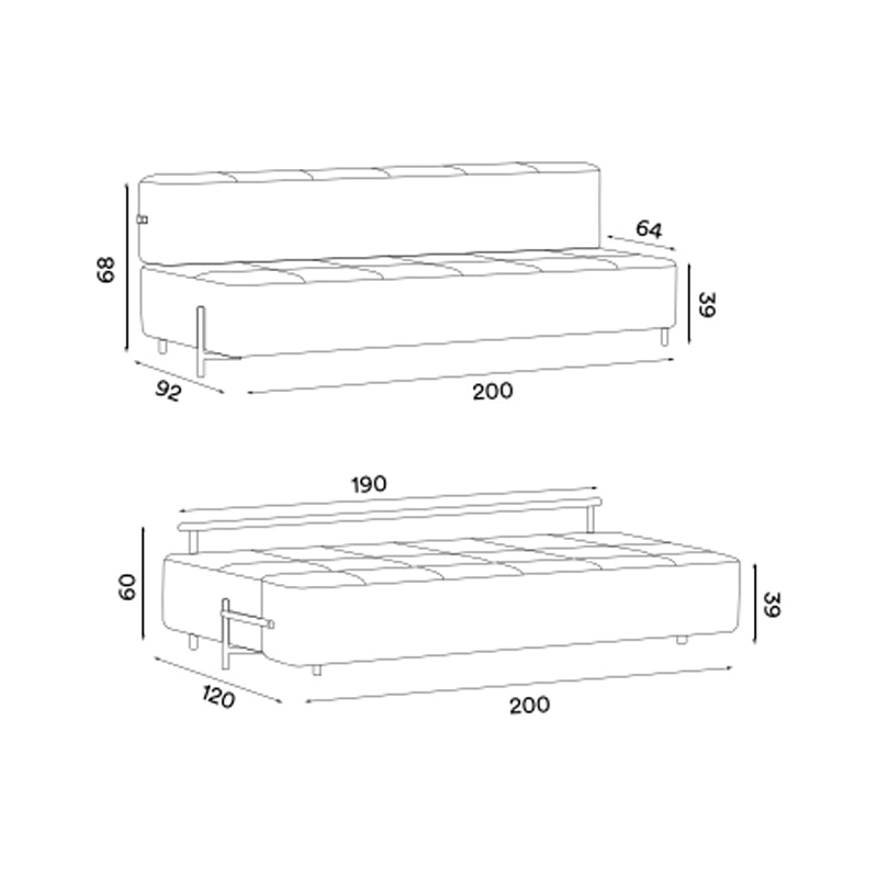 NORTHERN Daybe Sofa Bed - CLEARANCE Forty Percent Discount