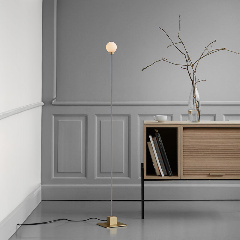 NORTHERN Snowball - Floor Lamp - Brass - Twenty Five Percent Discount