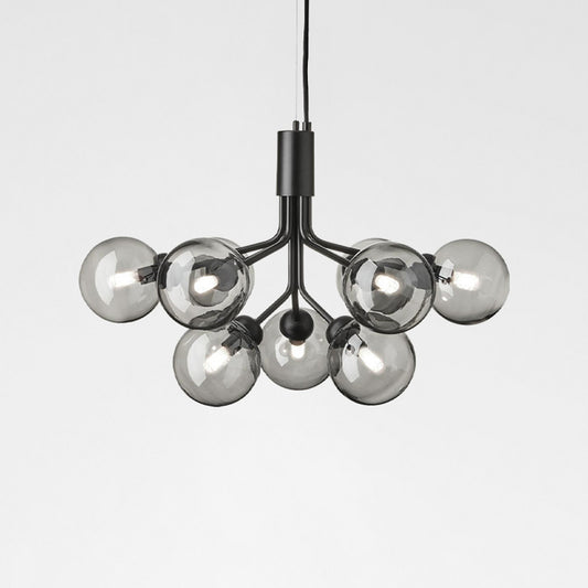 NUURA Apiales 9 - Black/Smoked Glass - Twenty Five Percent Discount