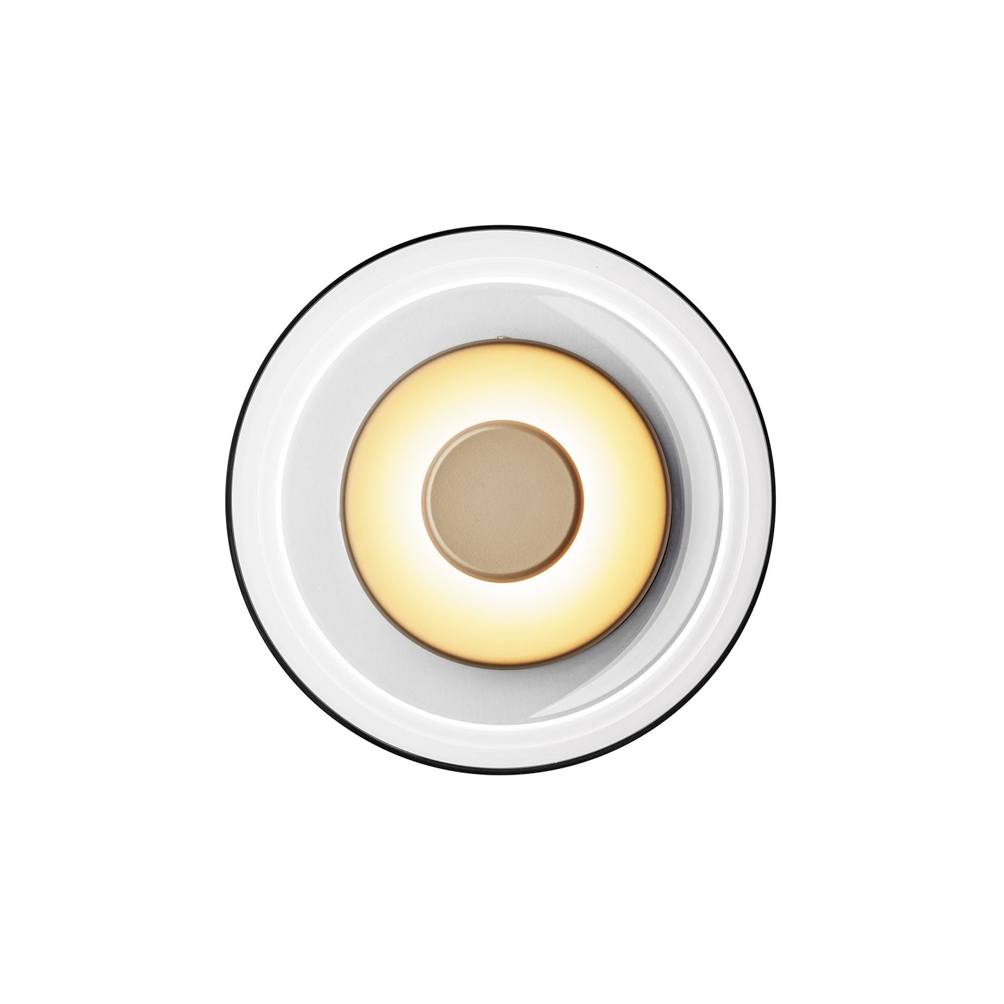 NUURA Blossi Wall Light - Nordic Gold with Clear Glass Shade - Twenty Five Percent Discount