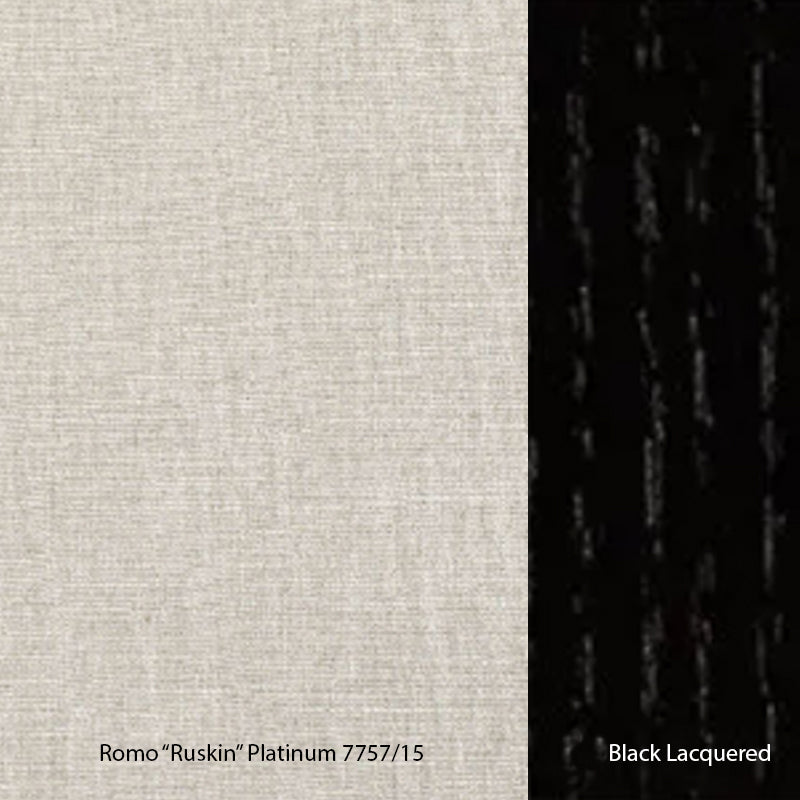 FREDERICIA Spine Petit Lounge Chair - Romo, "Ruskin" Ash Black Lacquered - Fifteen Percent Discount