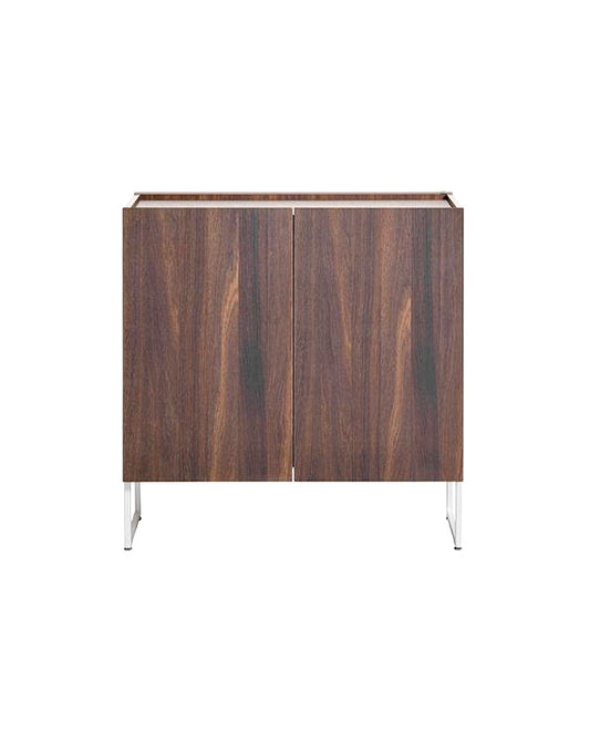 SKOVBY SM402 Two Door Cabinet - Walnut Oil Natural - CLEARANCE Forty Percent Discount