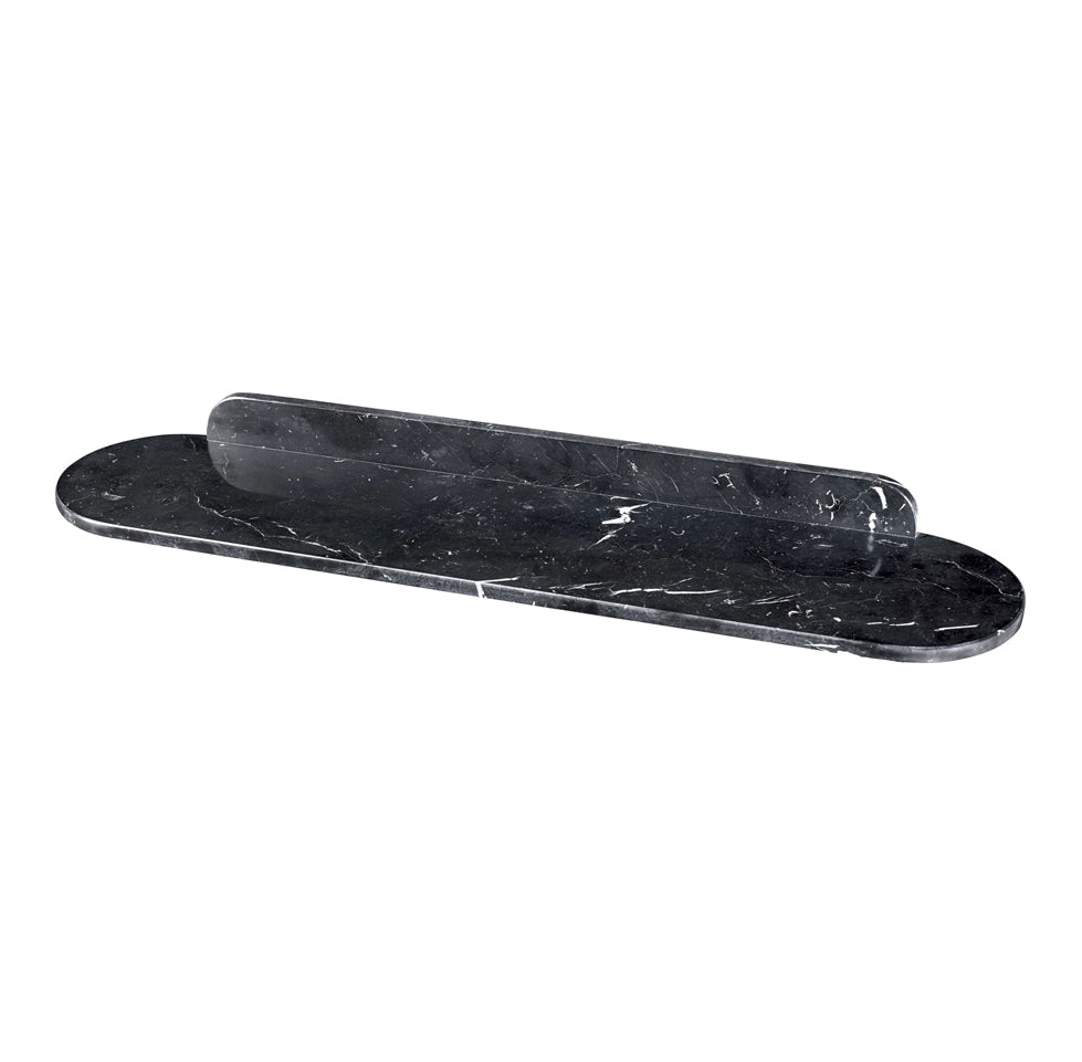 BOLIA Wafer Wall Shelf - Solid Black Marble - CLEARANCE - Twenty Five Percent Discount