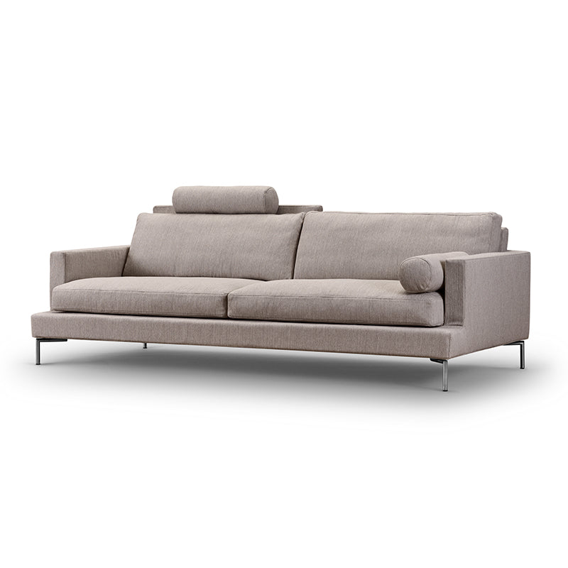 EILERSEN Great Lift Sofa - 240 x 107 CM - "Patrick" Velvet Beige  - CLEARANCE Forty Five Percent Discount
