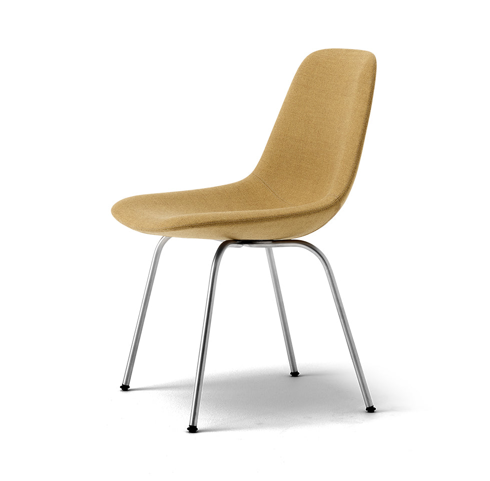 FREDERICIA - Set of 4 - Eyes 4 Leg Chair - Fabric, Clay Stainless Leg - CLEARANCE Sixty Five Percent Discount