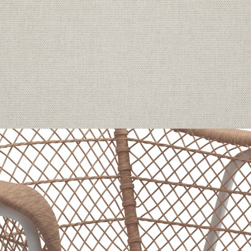 GLOSTER Fresco Dining Chair - White w/Wheat - Set of 2pc - CLEARANCE Fifty Percent Discount