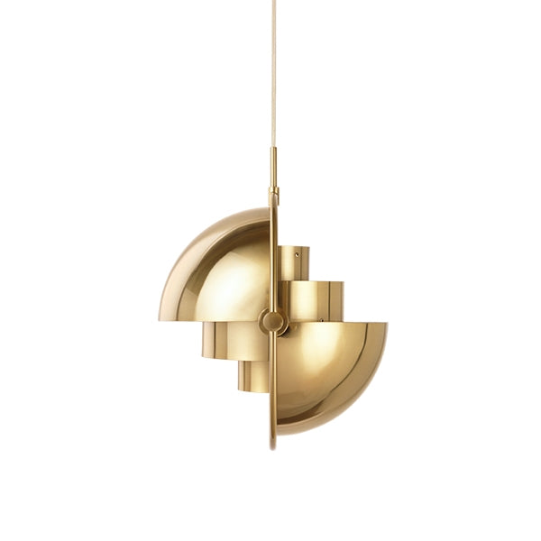 GUBI Multi Lite Pendant - Brass Shade with Brass Ring - Twenty Five Percent Discount