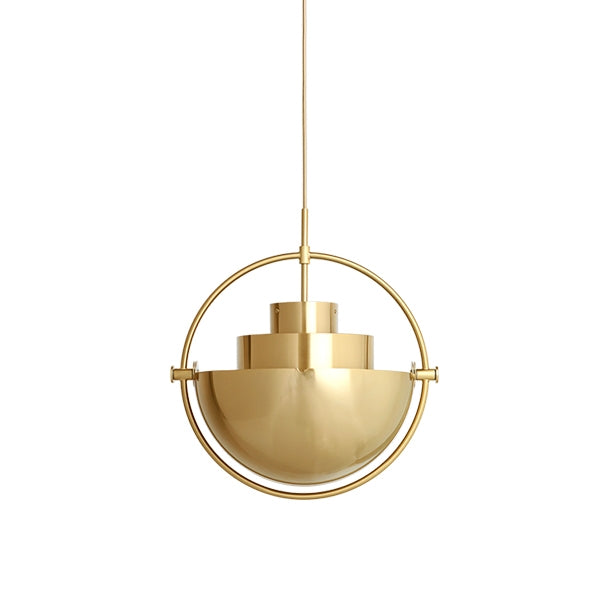 GUBI Multi Lite Pendant - Brass Shade with Brass Ring - Twenty Five Percent Discount