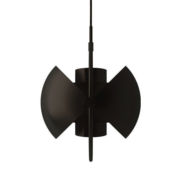 GUBI Multi Lite Pendant - Black Brass Shade with Black Brass Ring - Twenty Five Percent Discount