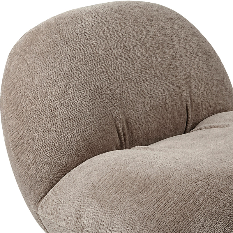 GUBI Pacha Chair - Full Upholstered, Mumble Fabric, Black Base - Fifteen Percent Discount