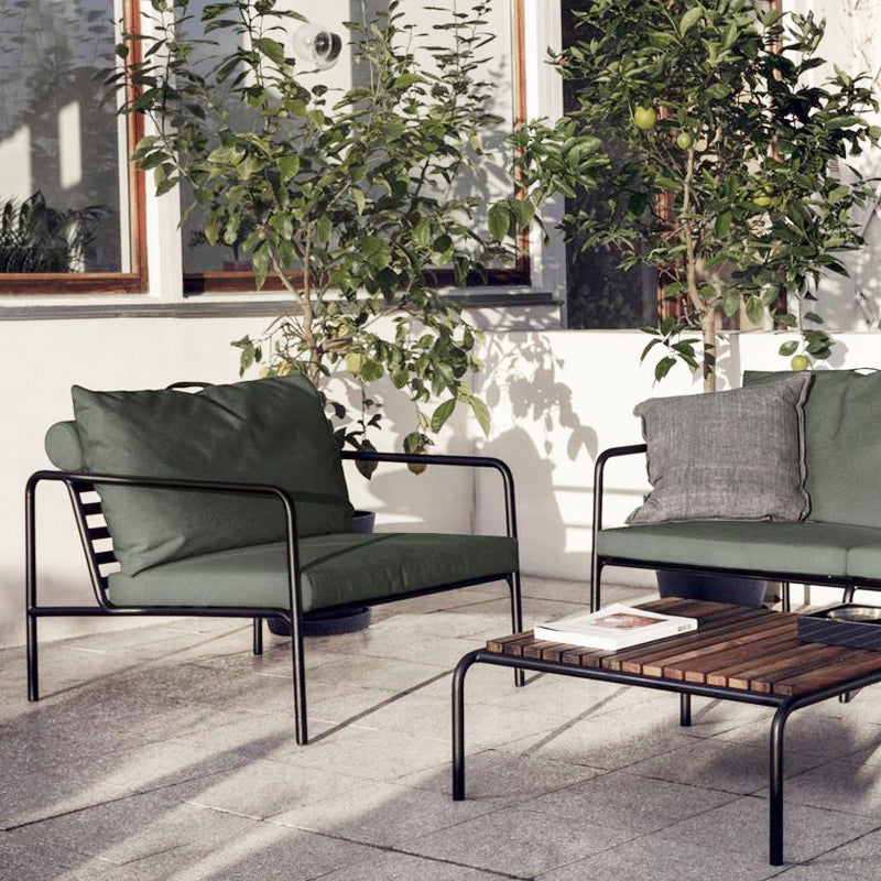 HOUE Avon Outdoor Lounge Chair + Table - Alpine Green - CLEARANCE Fifty Percent Discount