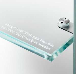 STRING Pocket - 70th Anniversary - Glass Shelves - CLEARANCE Fifteen Percent Off