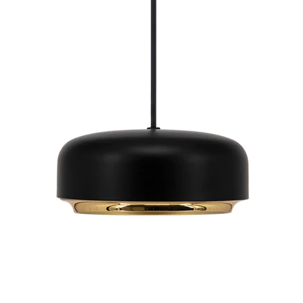 UMAGE Hazel Pendant - Black & Brass - CLEARANCE Fifty Percent Discount