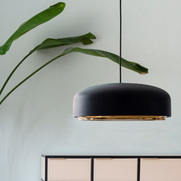 UMAGE Hazel Pendant - Black & Brass - CLEARANCE Fifty Percent Discount