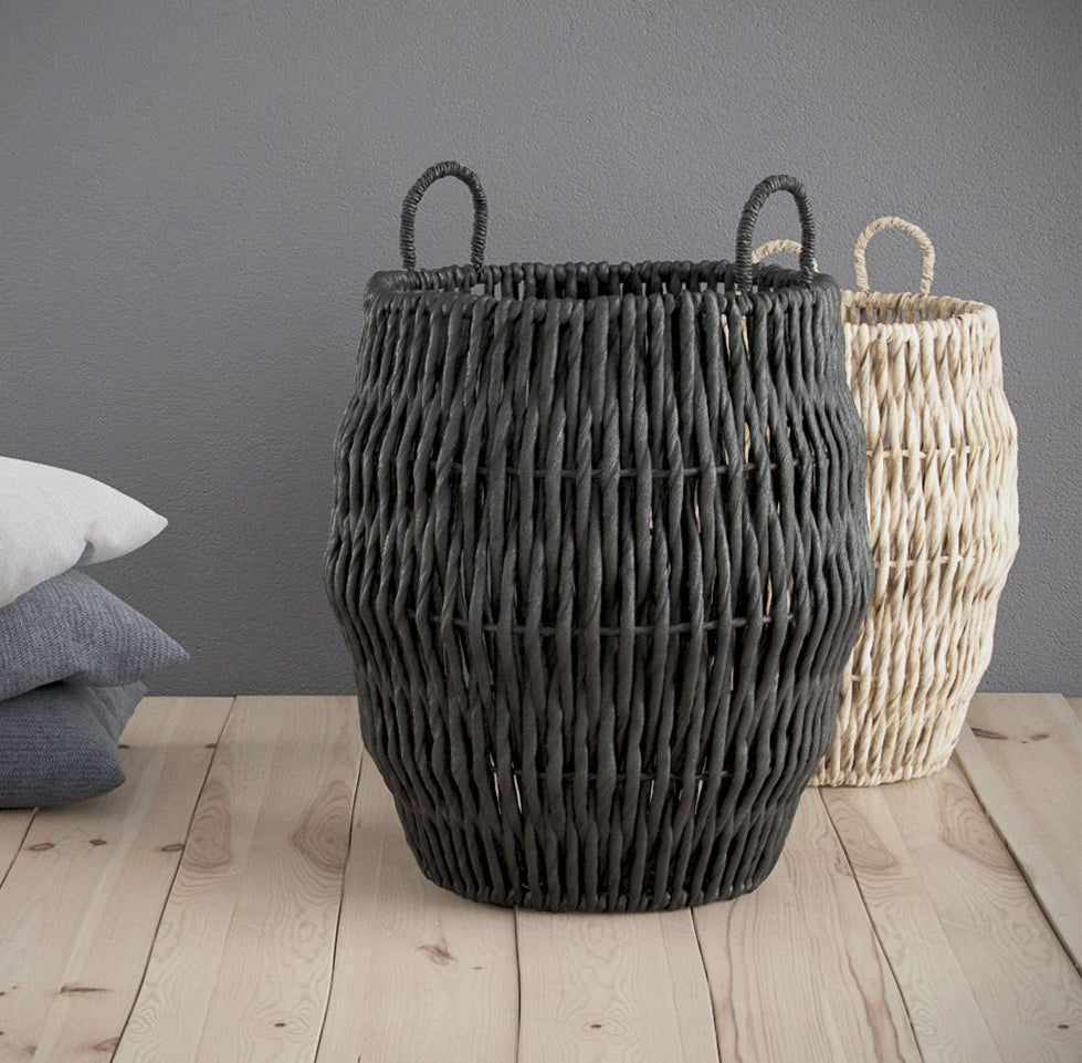 BOLIA Cestino Baskets - SET of 2 - CLEARANCE Seventy Percent Discount