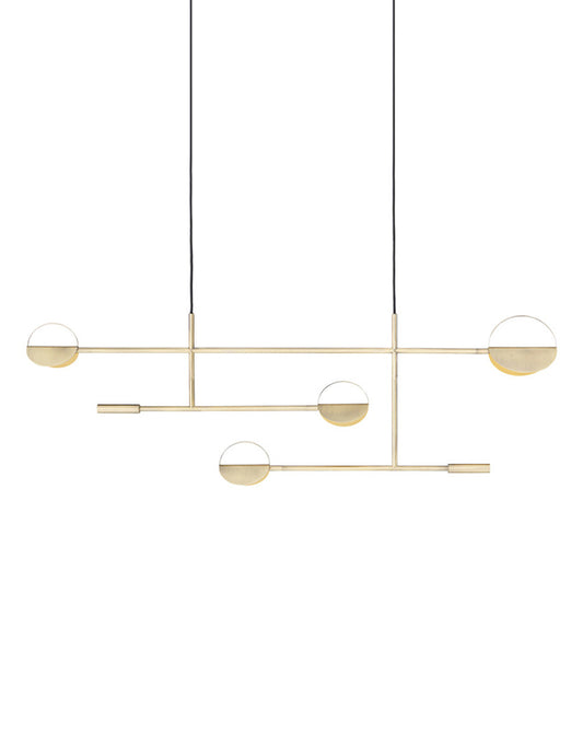 BOLIA Leaves Pendant  - Brass Lacquered Aluminium - Twenty Five Percent Discount