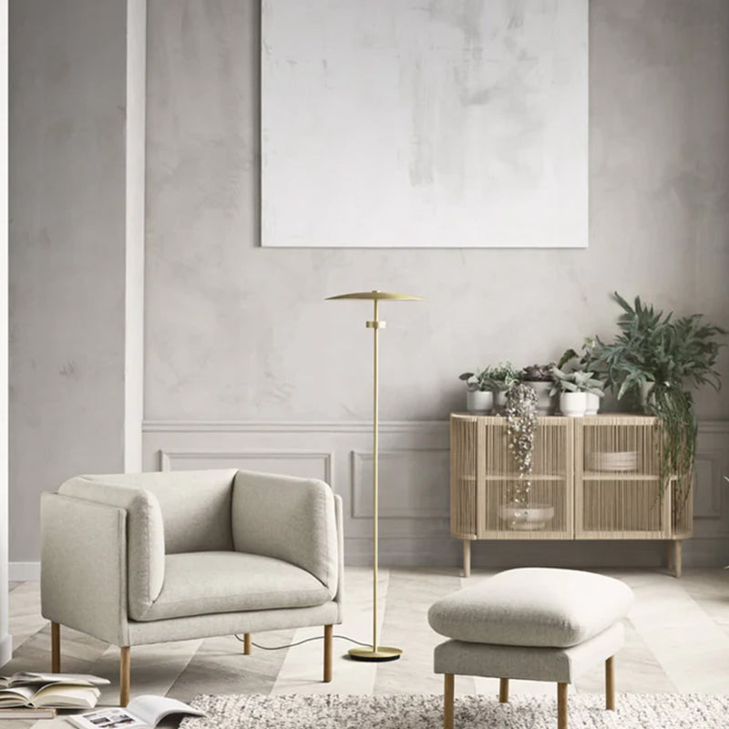 BOLIA Reflection Floor Lamp - SET OF 2 - Brass Lacquered Aluminium - CLEARANCE Forty Five Percent Discount