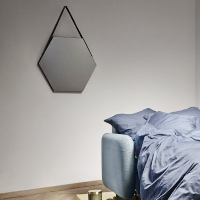 BOLIA  Vora Wall Mirror - Black Oak - CLEARANCE Forty Percent Off