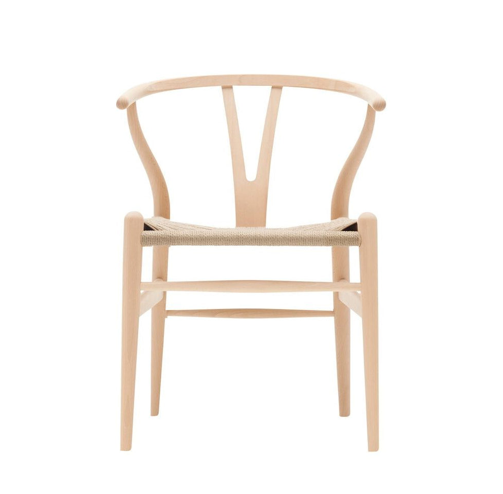 CARL HANSEN & SØNS - CH24 Wishbone Chair - Beech Oiled - Natural Seat - Set of 2